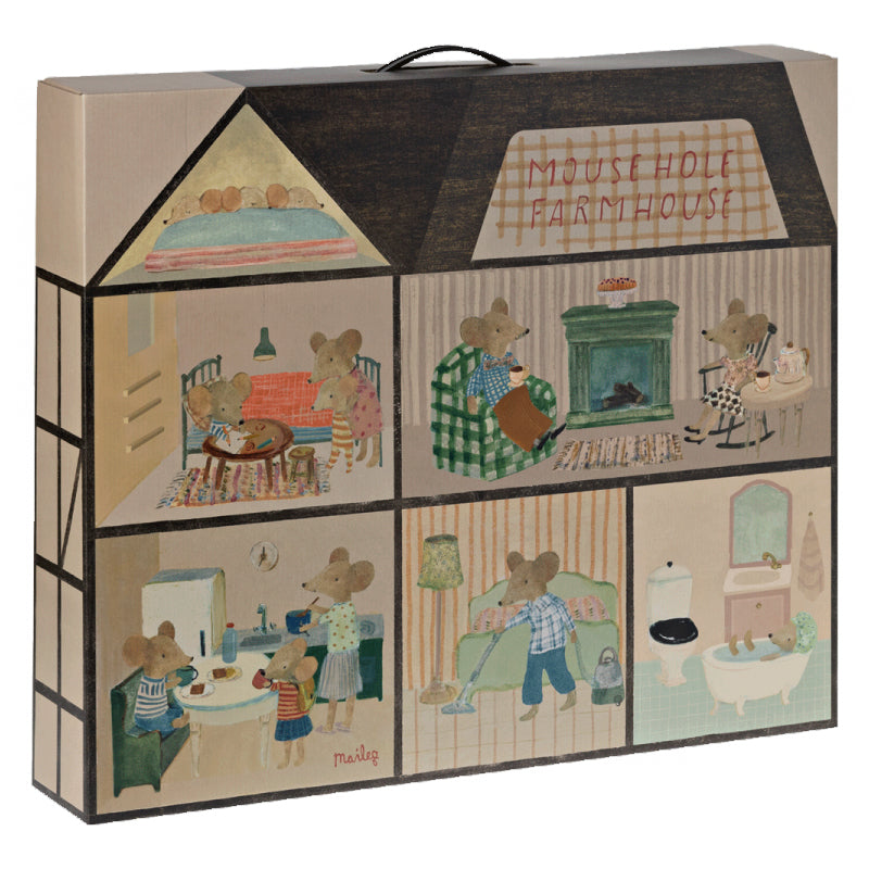 Maileg - Houten poppenhuis - Boerderijhuis