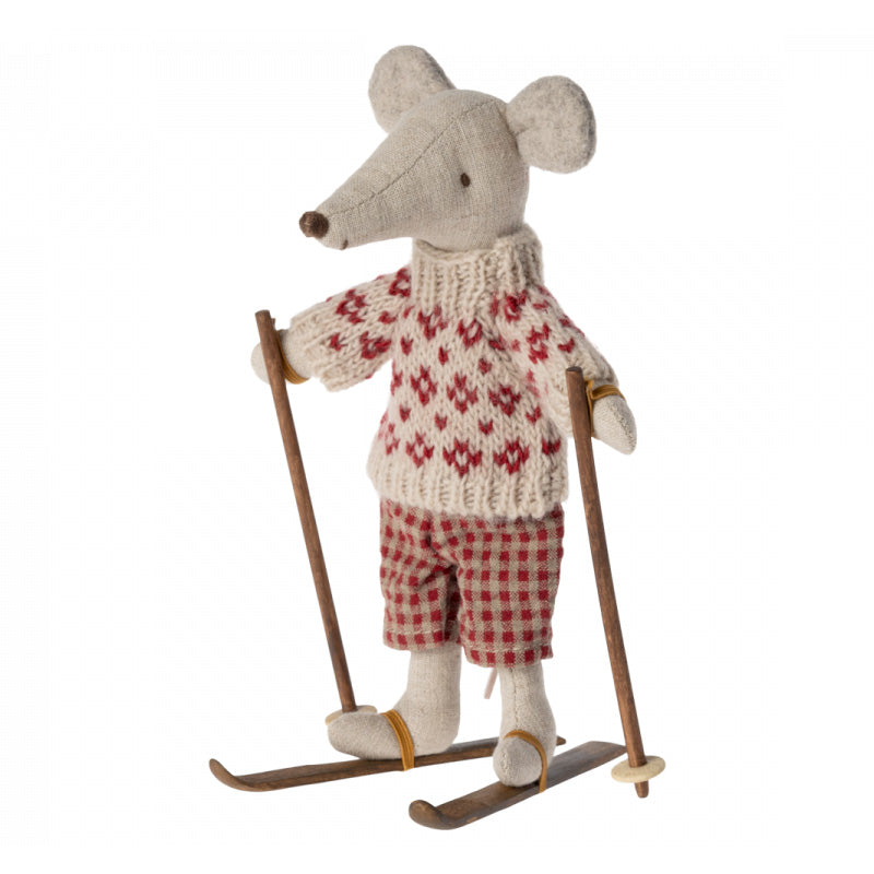 Maileg - Ski set voor vader muis en moeder muis - winter collectie