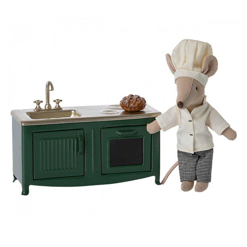 Maileg - keuken voor de muizenfamilie - donkergroen