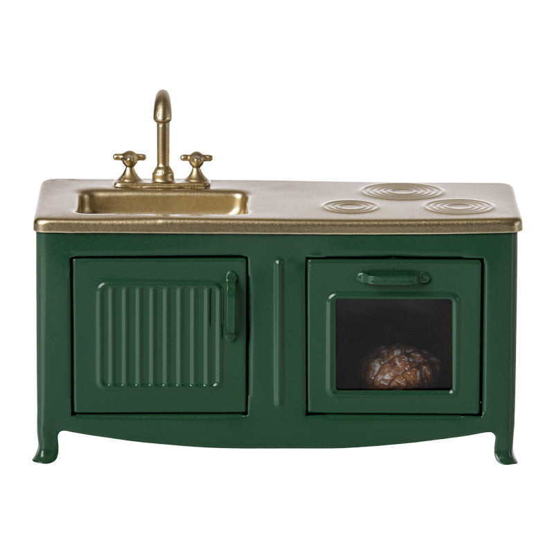 Maileg - keuken voor de muizenfamilie - donkergroen