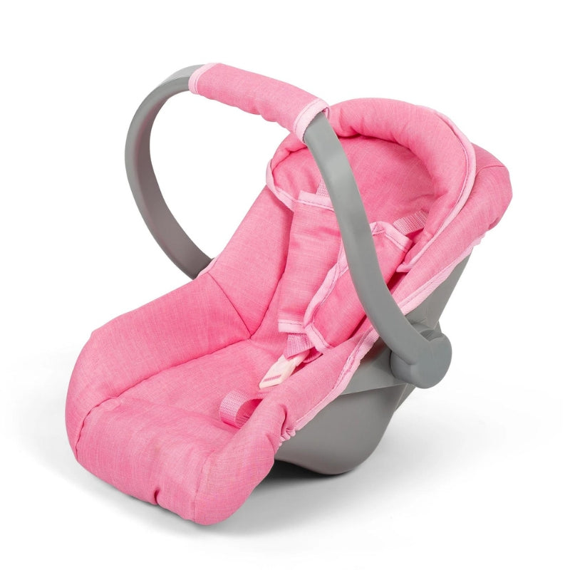 Mamamemo - autostoel voor poppen en knuffels - Roze