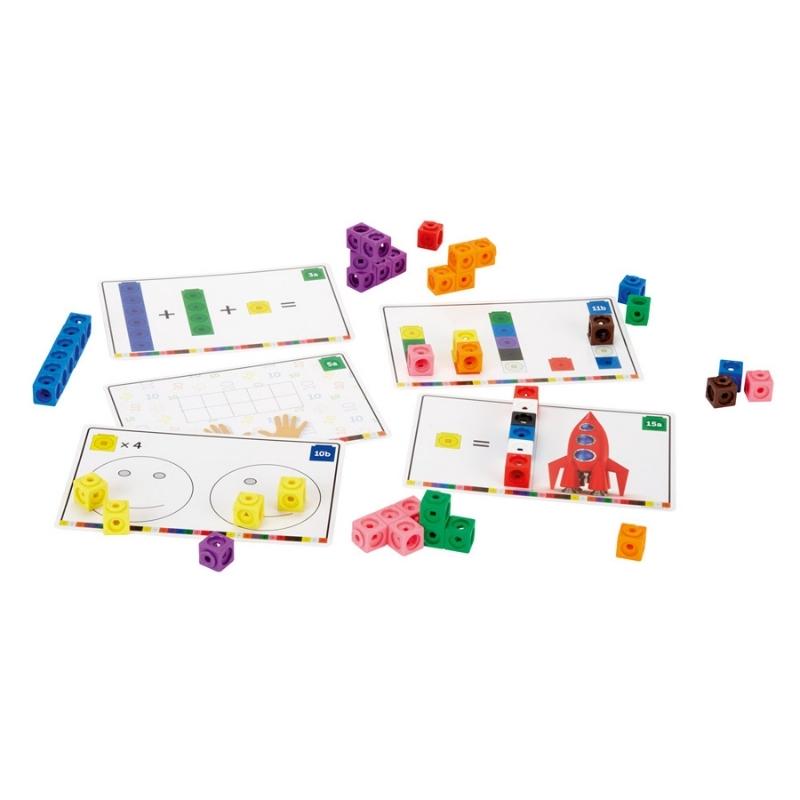 Learning Resources - MathLink® Cubes - Rekenblokjes activiteitenset