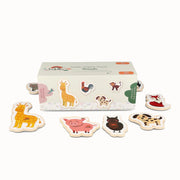 Tix&Mix - Magnetische Speelset Dieren Ontmoeten, 20-delig