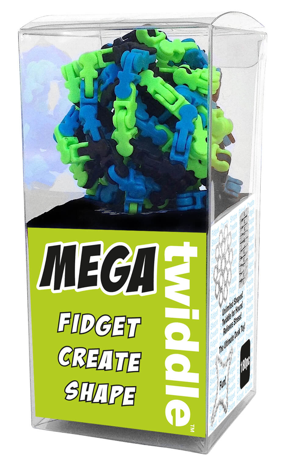 Twiddle - Mega Twiddle Glow - 175 stuks