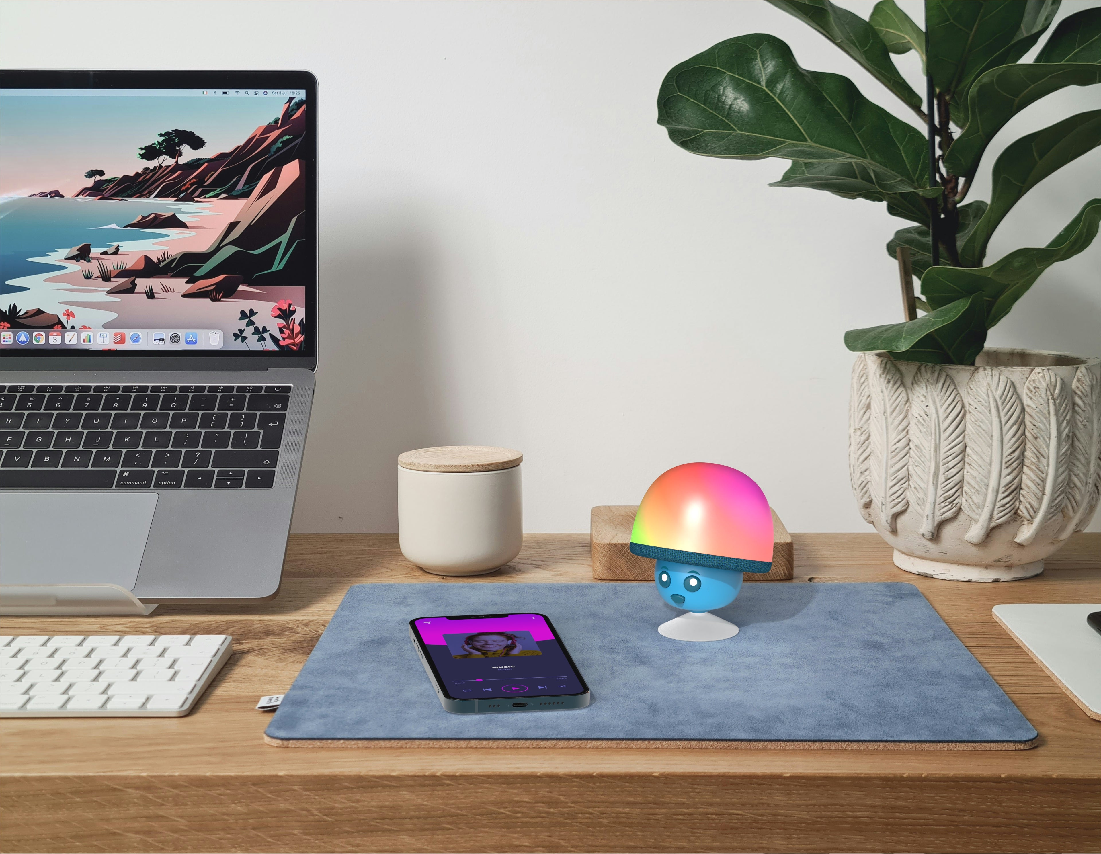 MOB - Mega Mush speaker - Blauw