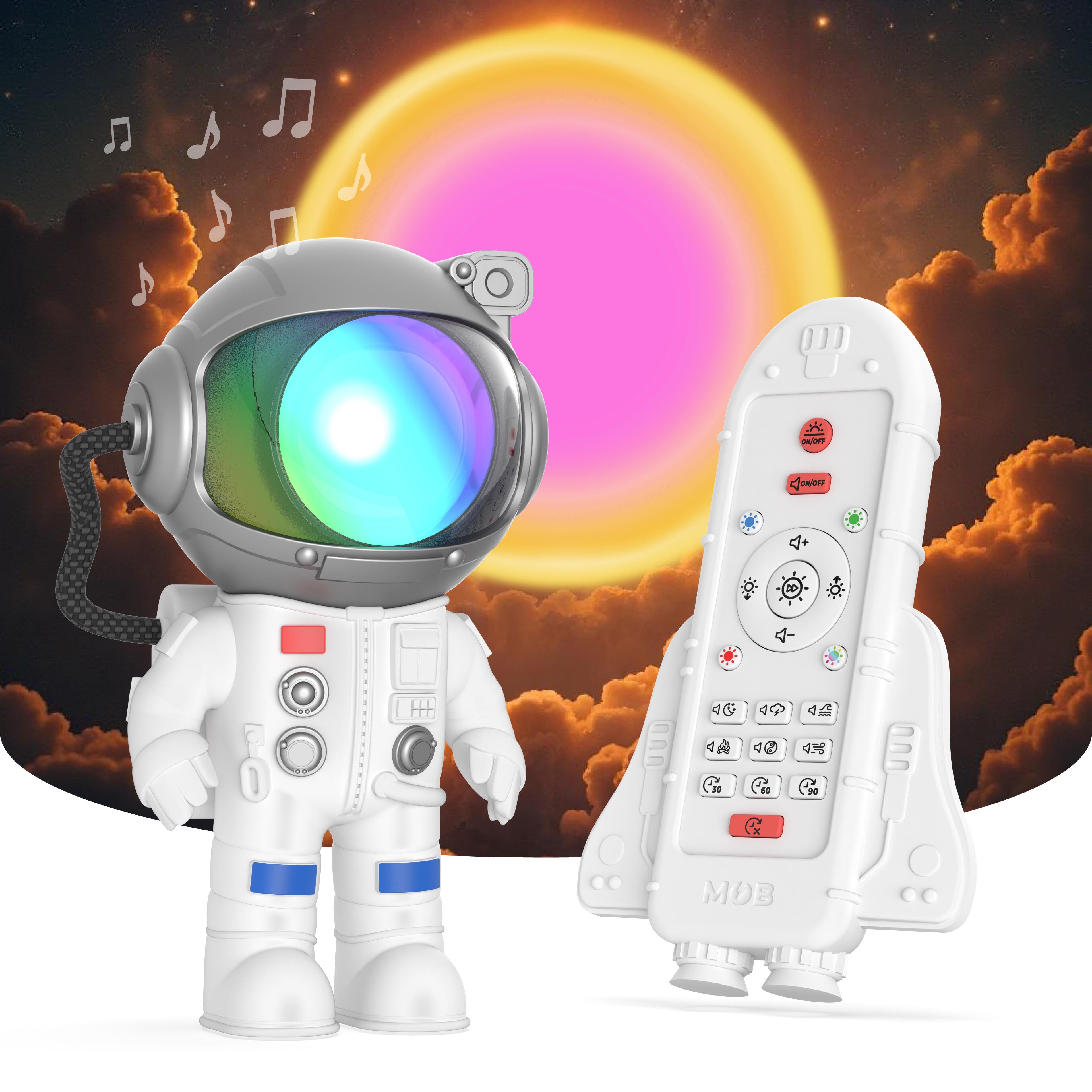 MOB - Mini Stellar sterrenprojector - Wit