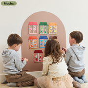 Kinderly Verwijderbaar Magnetisch Behang Mocha