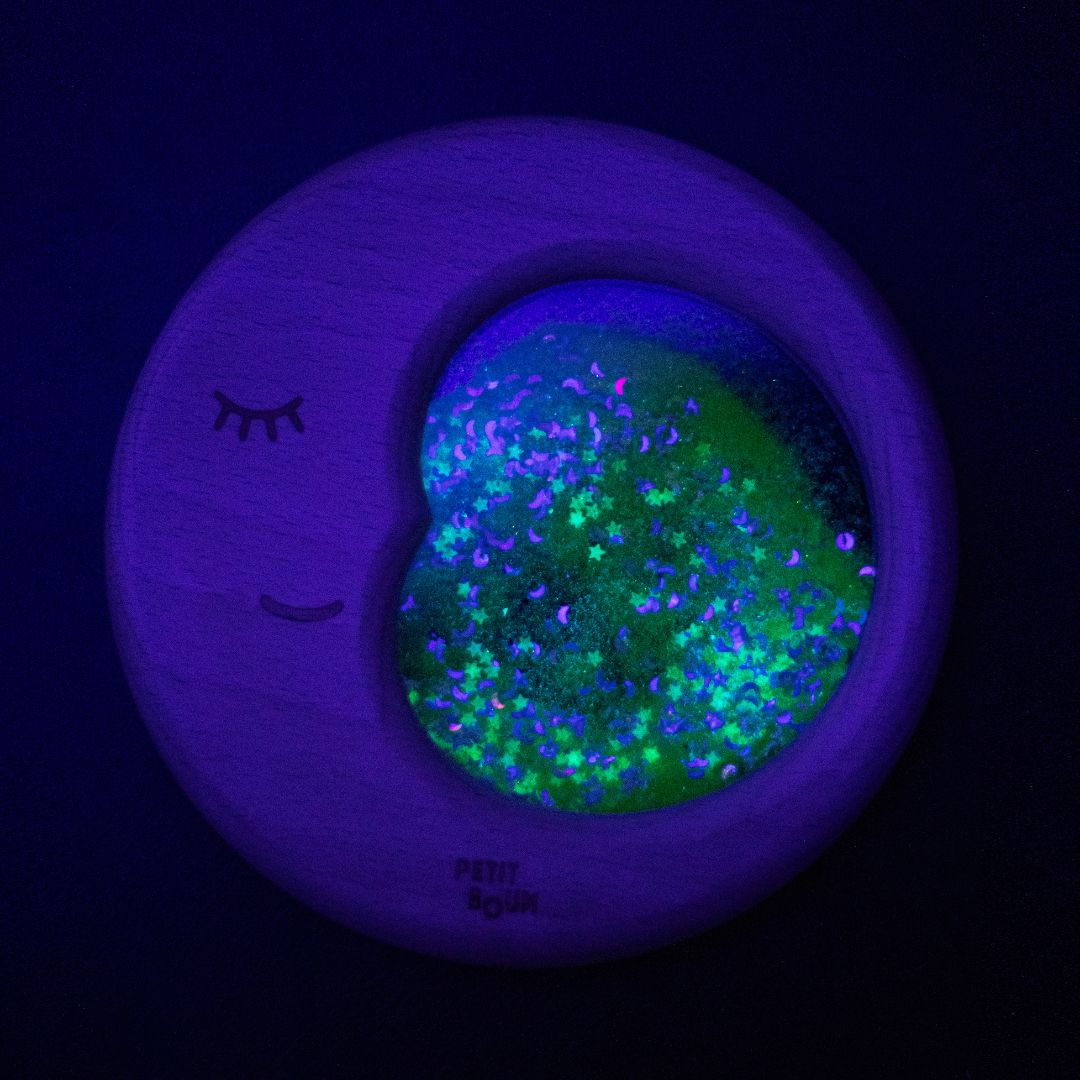 Petit Boum - Sensorische Maan (19x19cm)