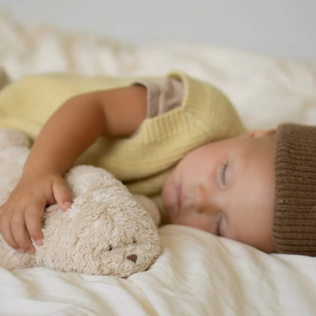 Moonie - Slaapknuffel The Humming Seal 2.0 - Sand White Noise