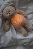 Moonie - Slaapknuffel The Humming Bear 2.0 - Rose Natur White Noise