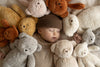 Moonie - Slaapknuffel The Humming Bunny 2.0 - Polar Natur White Noise