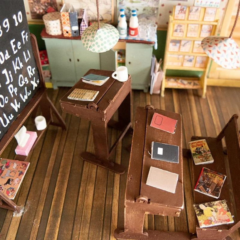 Het Muizenhuis - Klaslokaal (DIY meubelkit)