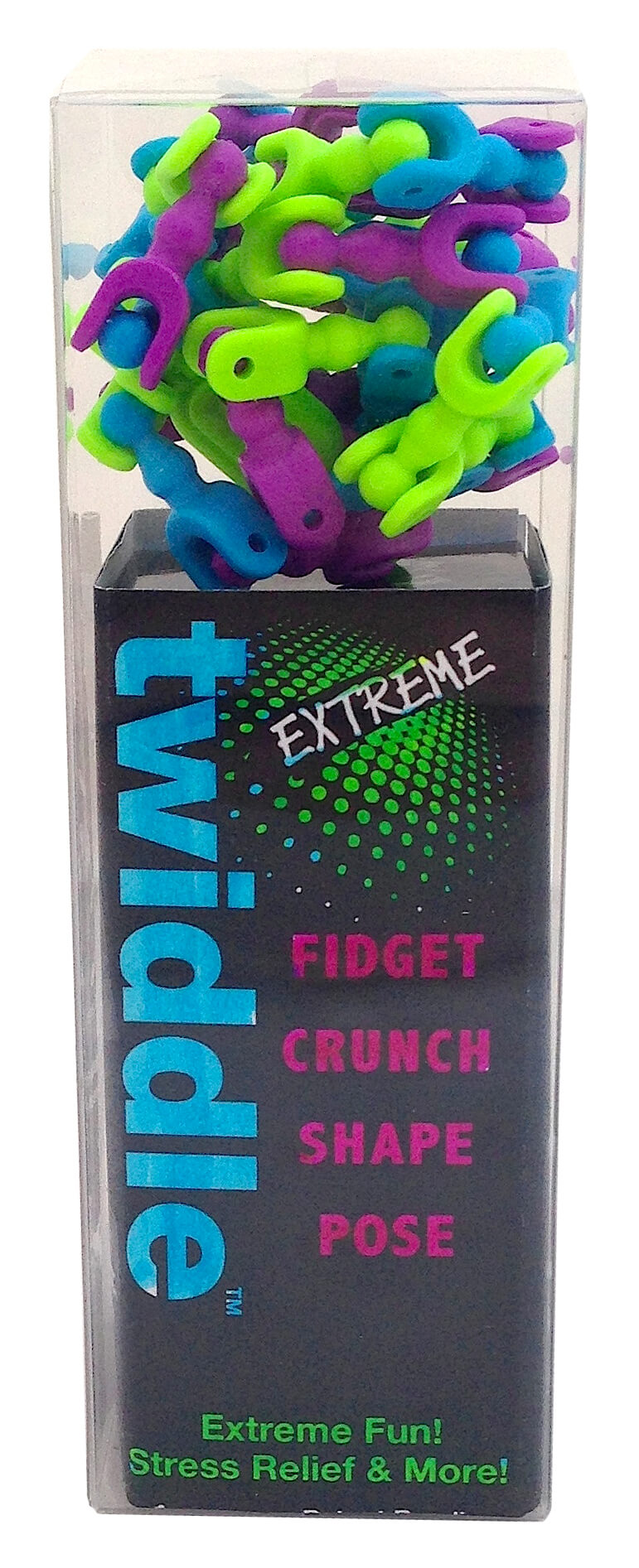 Twiddle - Extreme Multi Color - fidget speelgoed met ronde schakels