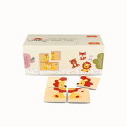 Tix&Mix - Magnetische Puzzelset Dieren, 32-delig