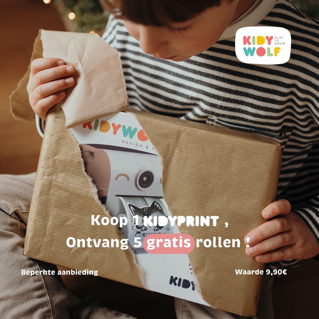 Kidywolf - GRATIS KIDYROLLEN! Kidyprint Roze