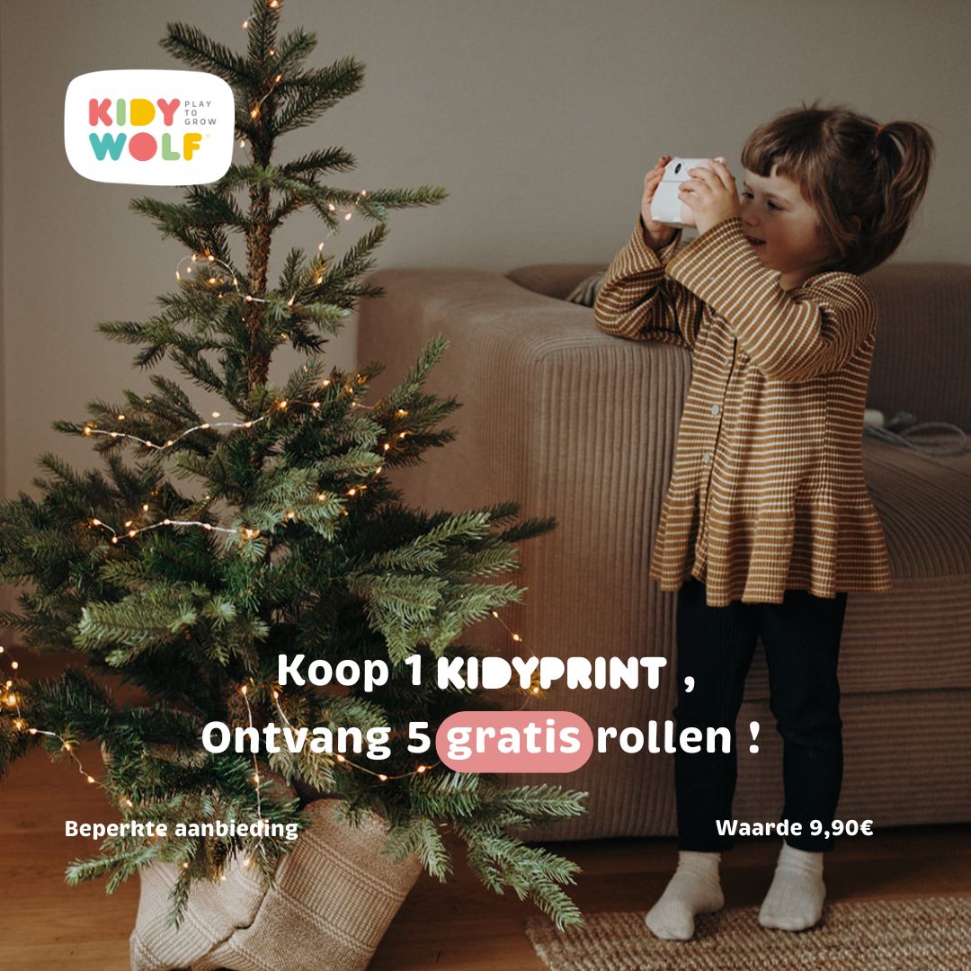 Kidywolf - GRATIS KIDYROLLEN! Kidyprint Roze