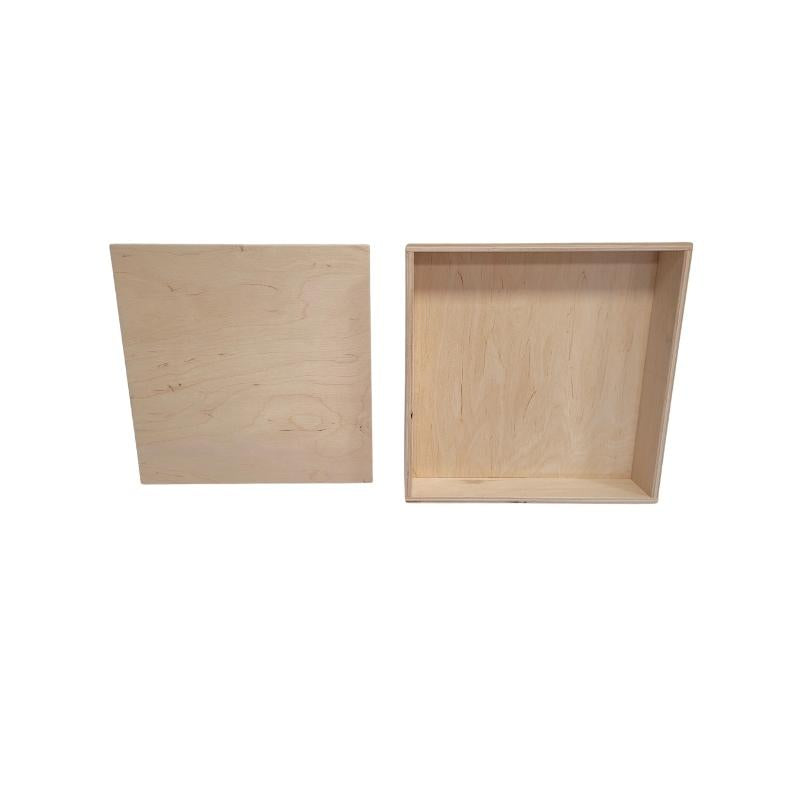 OKU - Houten speelbak 25 x 25 cm (met deksel)