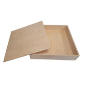 OKU - Houten speelbak 25 x 25 cm (met deksel)