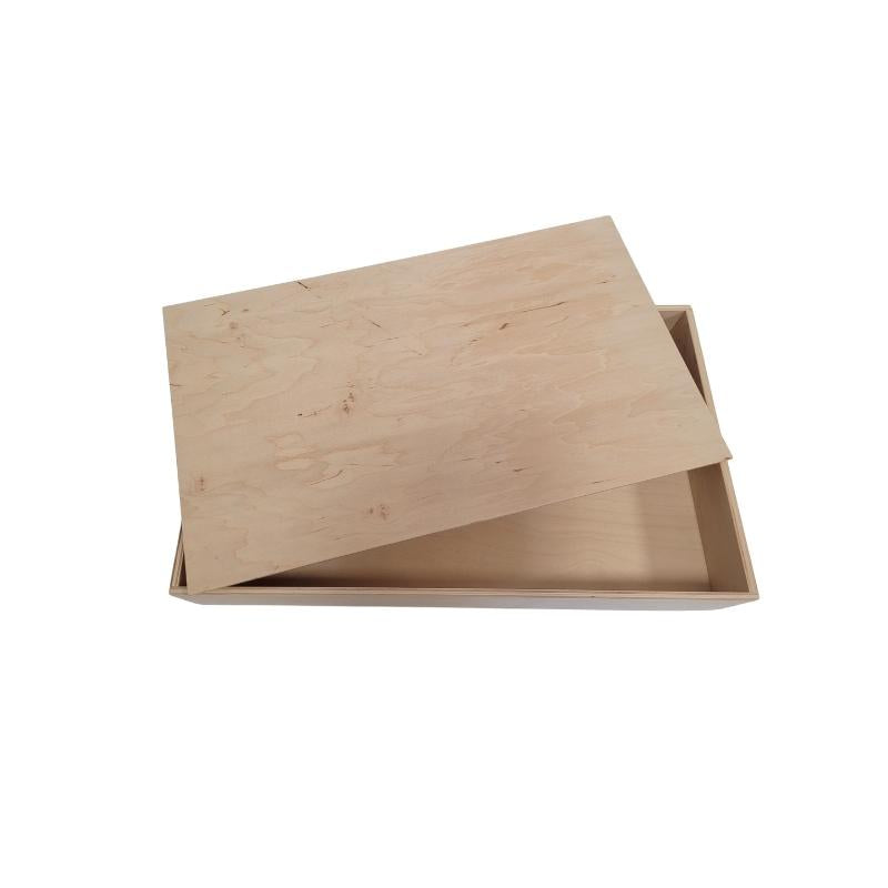 OKU - Houten speelbak 50 x 30 cm (met deksel)