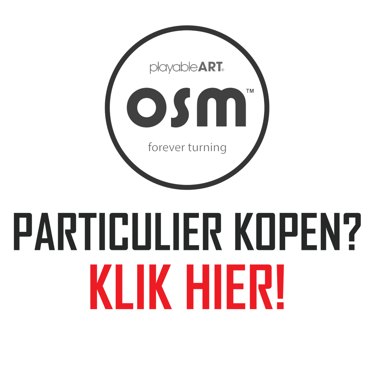 OSM Toys - Geel - draaibare anti-stress fidget sculptuur