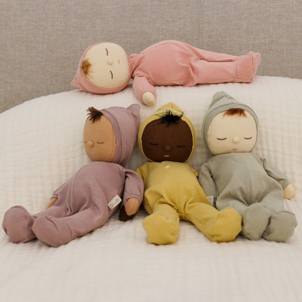 Dinkum Dolls - Dozy Dinkums knuffelpop Moppet rose