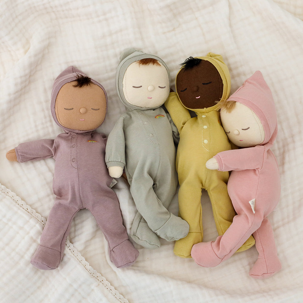 Dinkum Dolls - Dozy Dinkums knuffelpop Moppet rose