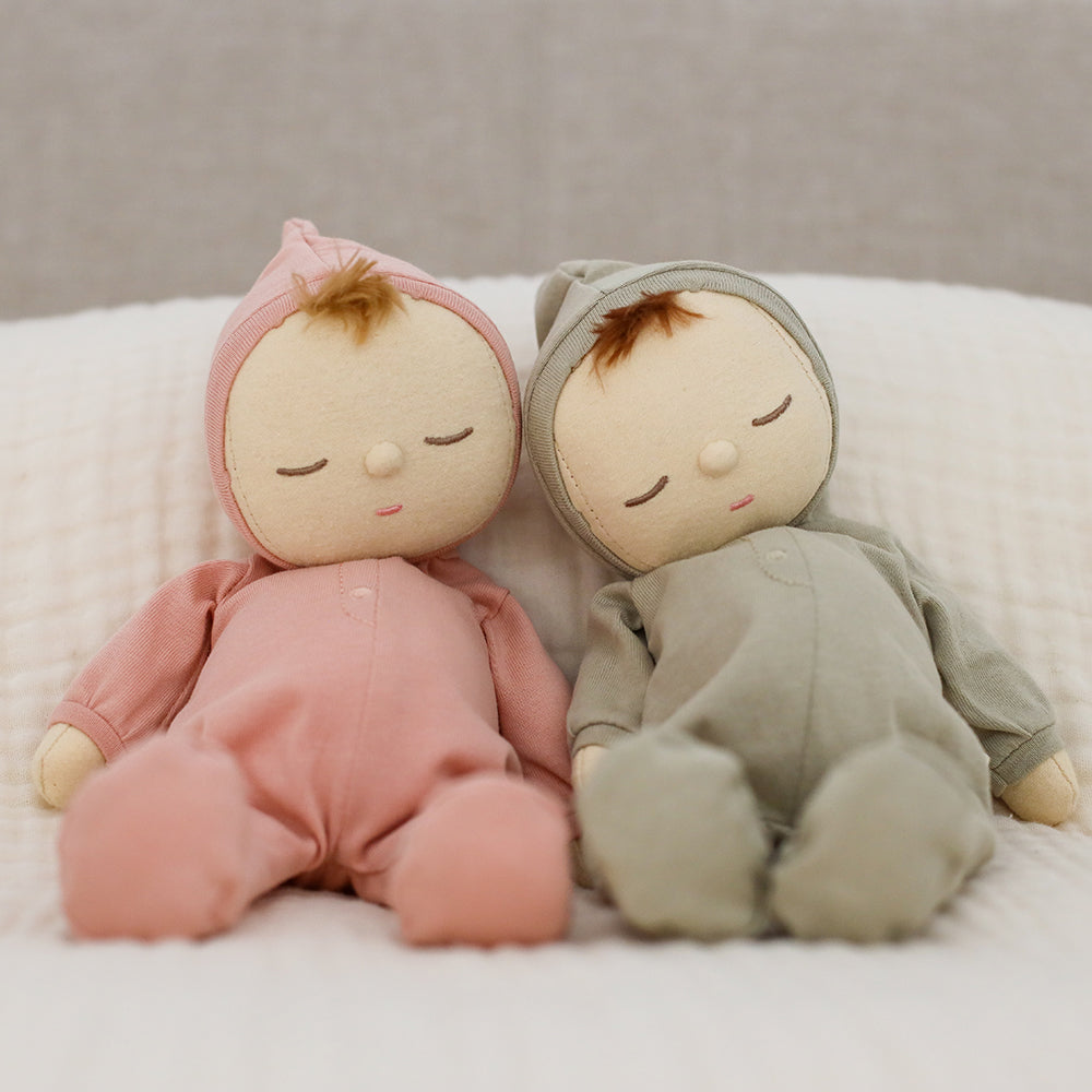 Dinkum Dolls - Dozy Dinkums knuffelpop Moppet rose