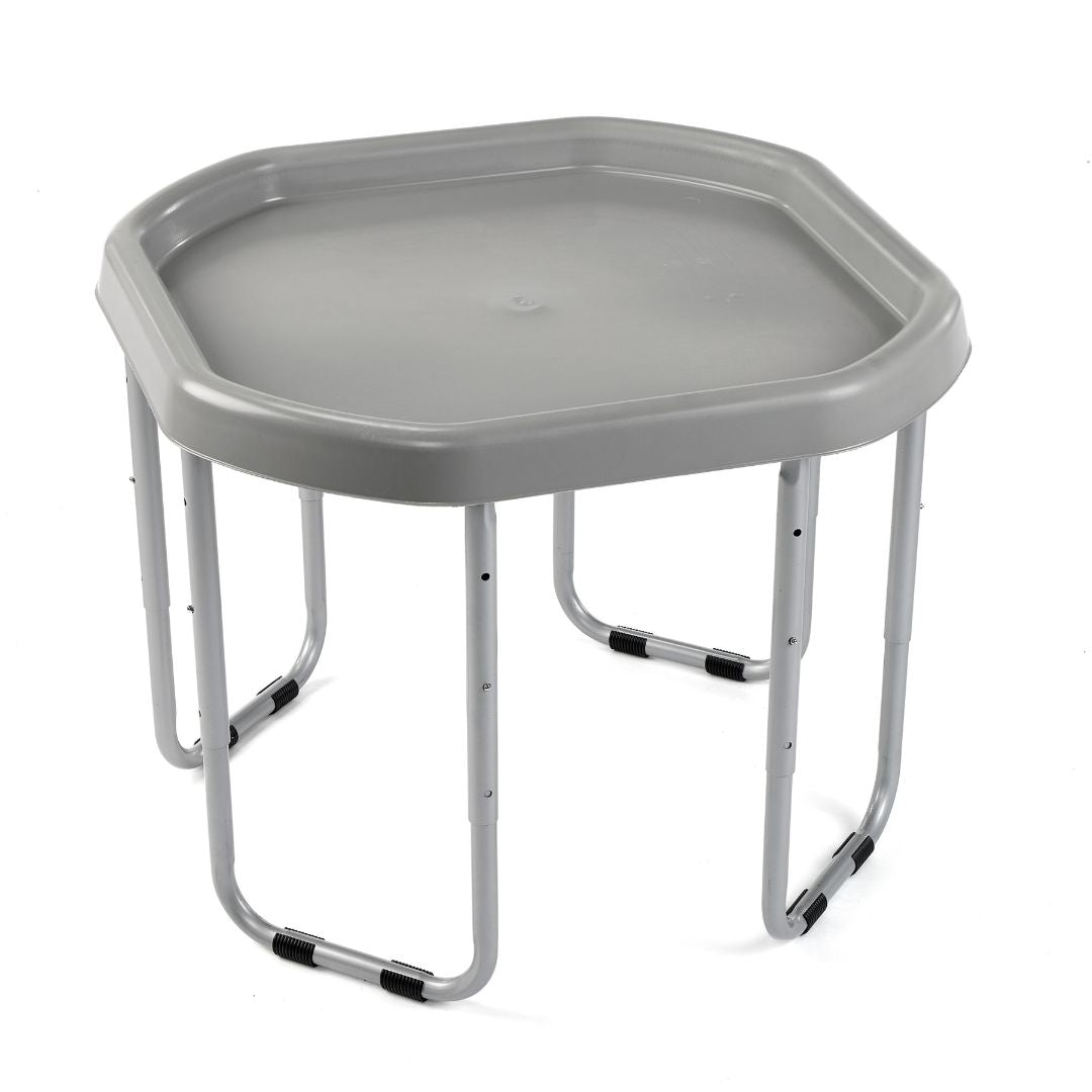 SET Tuff Tray Spot 70cm grijs + zilver onderstel - Activiteitentafel