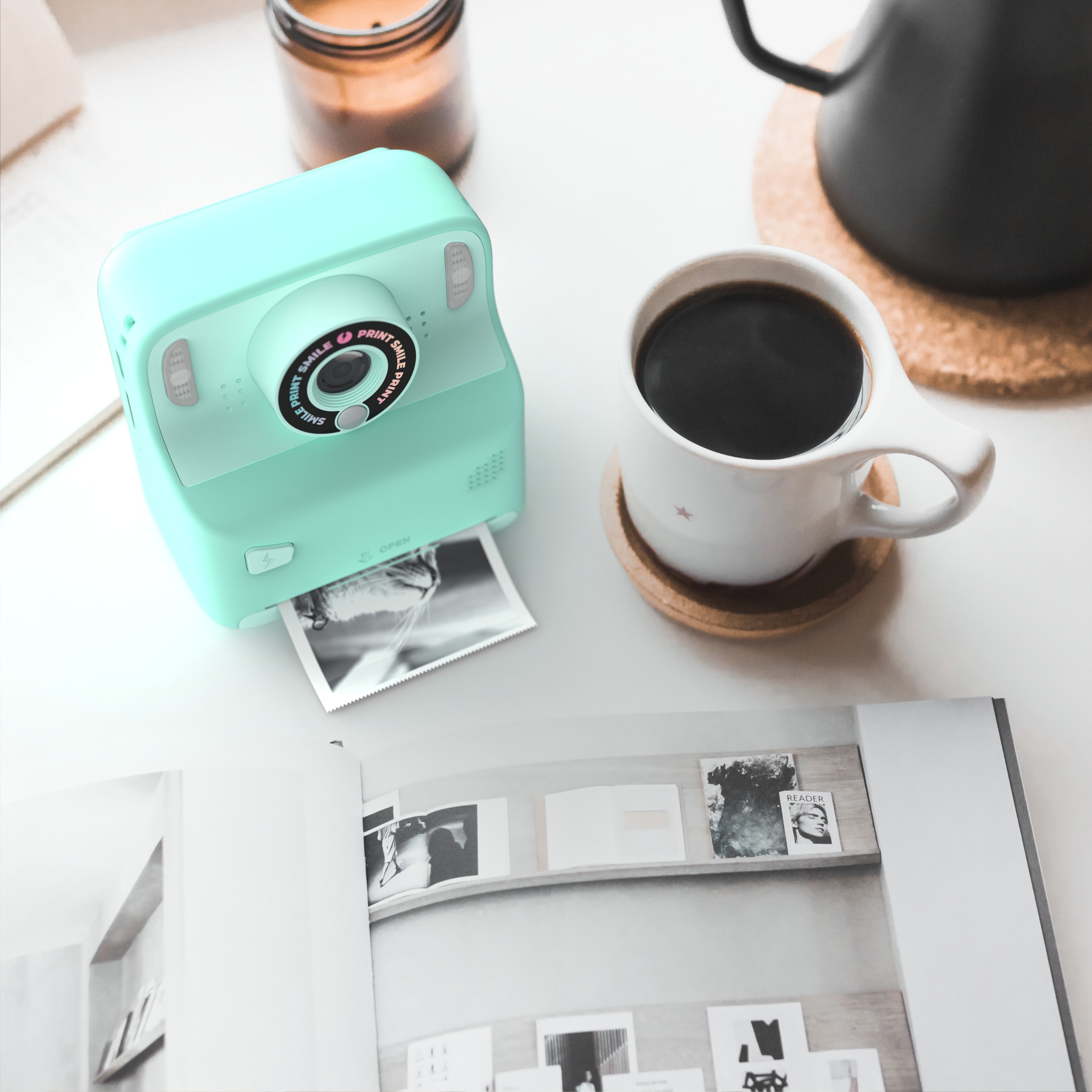 MOB - PixiPrint instant printcamera - Turquoise