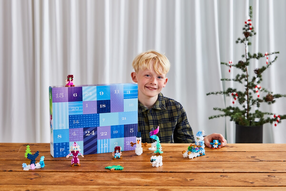 Plus-Plus - Adventkalender Santa's Northern Lights Adventure