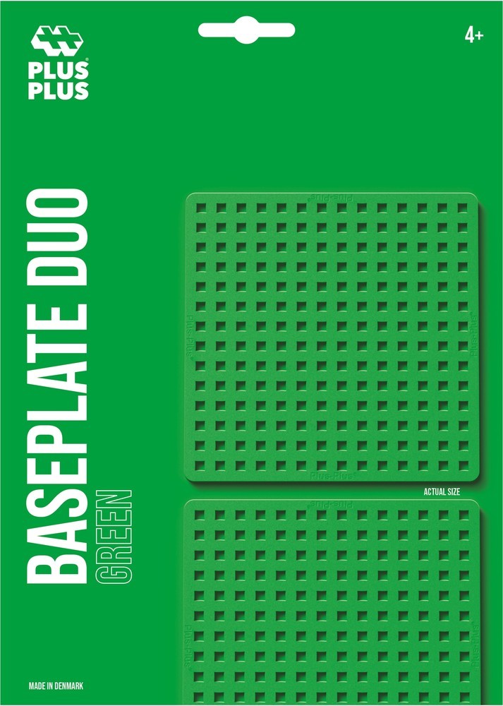 Plus-Plus - Bouwplaat groen (2 stuks)