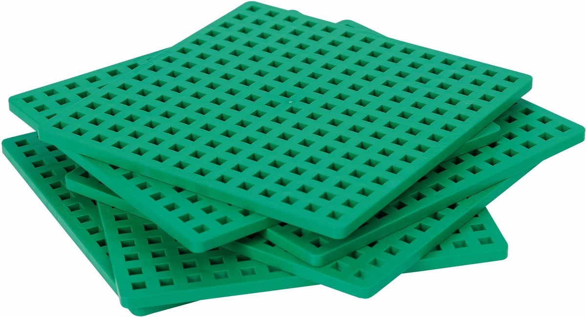 Plus-Plus - Bouwplaat groen (2 stuks)