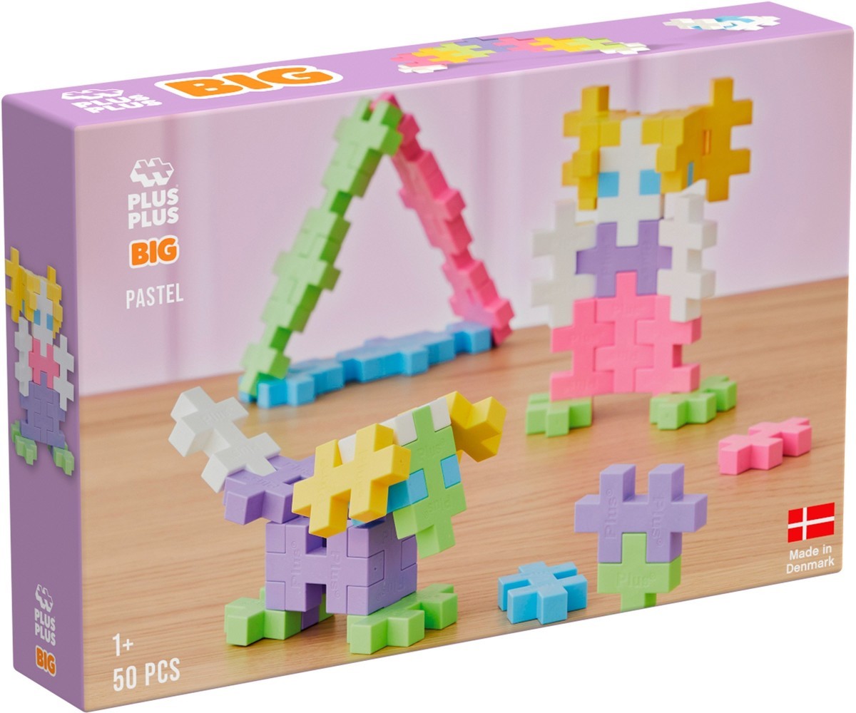 Plus-Plus BIG - Pastel (50 stuks)