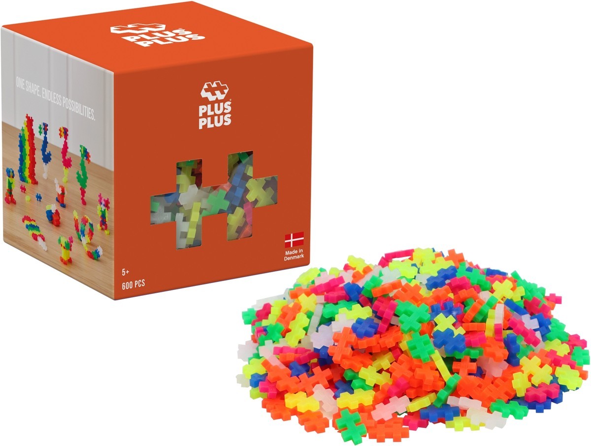 Plus-Plus - Neon (600 stuks)