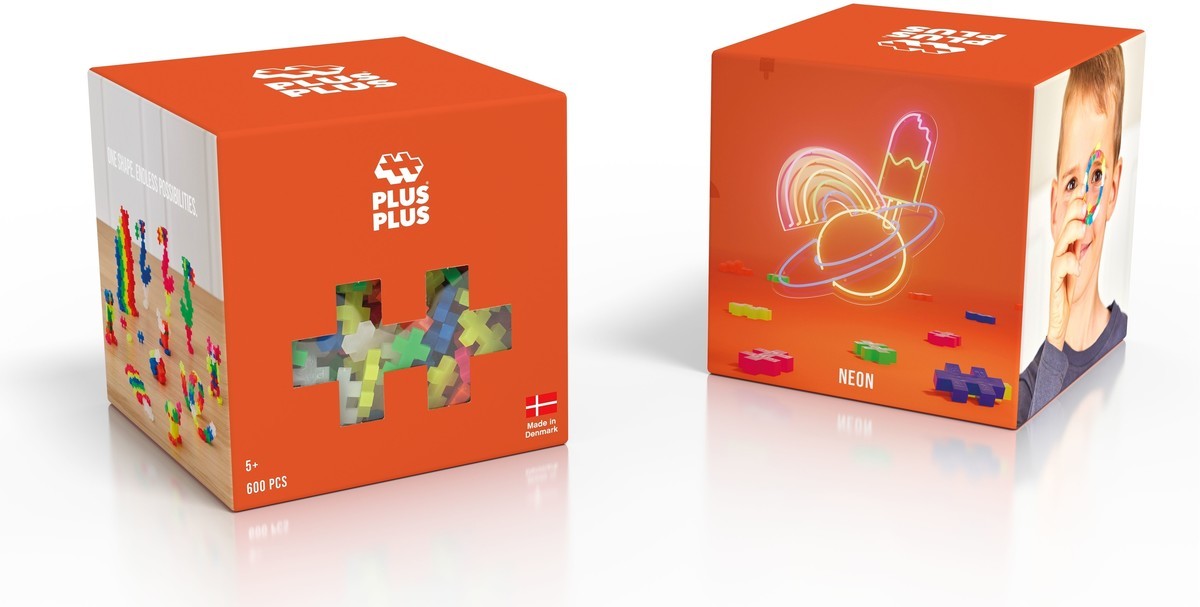 Plus-Plus - Neon (600 stuks)