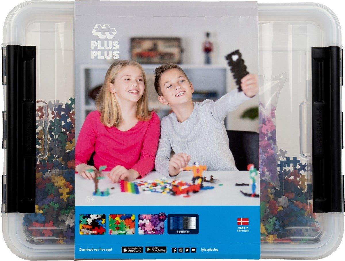 Plus-Plus - 2400 stuks met opbergbox