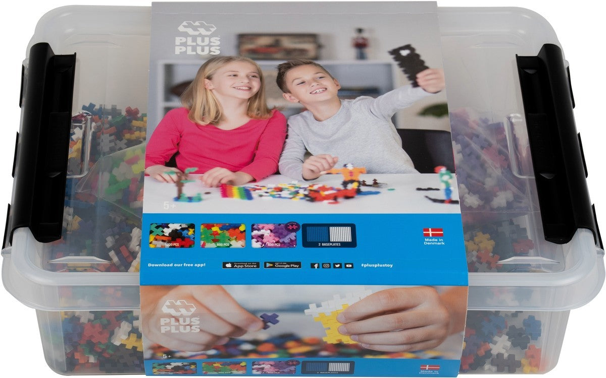 Plus-Plus - 2400 stuks met opbergbox