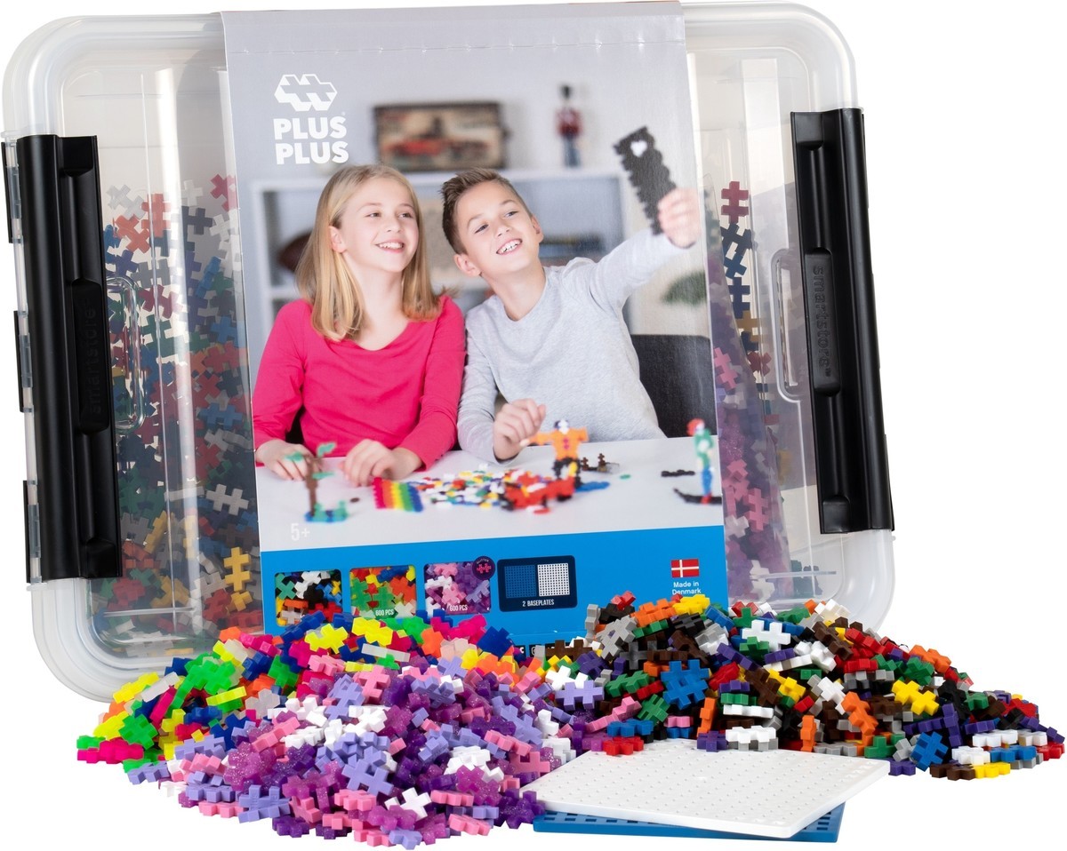Plus-Plus - 2400 stuks met opbergbox