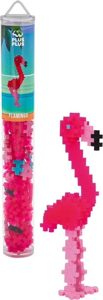 Plus-Plus - Tube Flamingo (100 stuks)