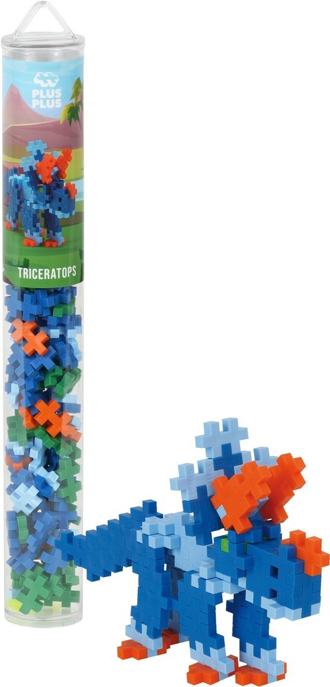 Plus-Plus - Tube Triceratops (100 stuks)