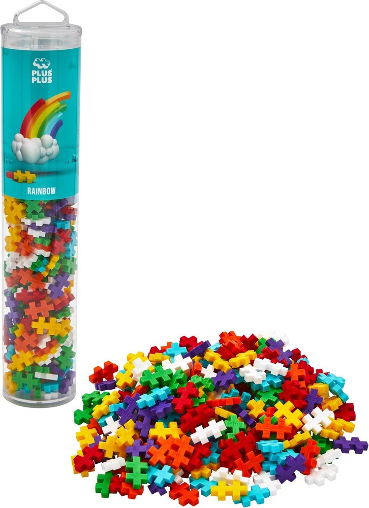 Plus-Plus - Tube Regenboog (240 stuks)