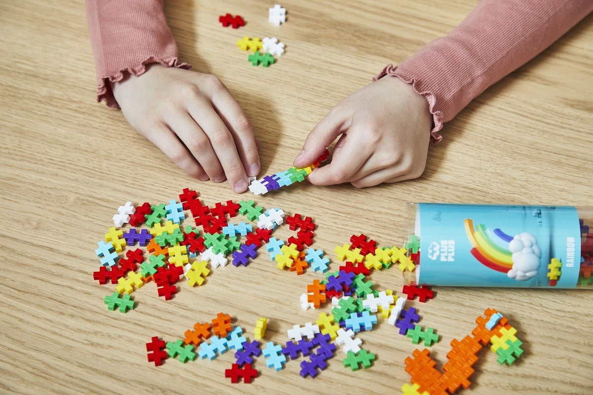 Plus-Plus - Tube Regenboog (240 stuks)