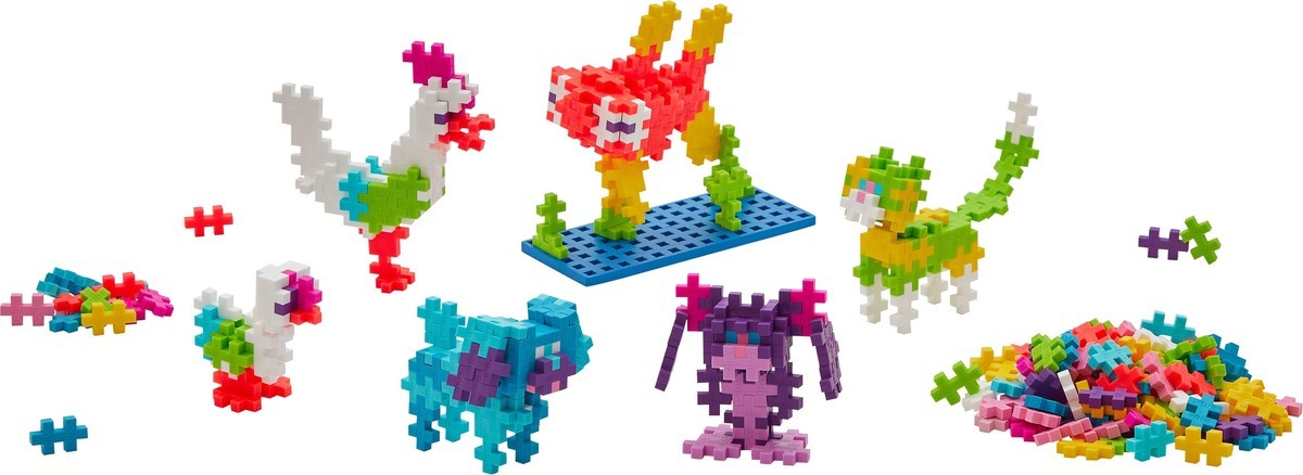 Plus-Plus - Learn to Build dieren (275 stuks)