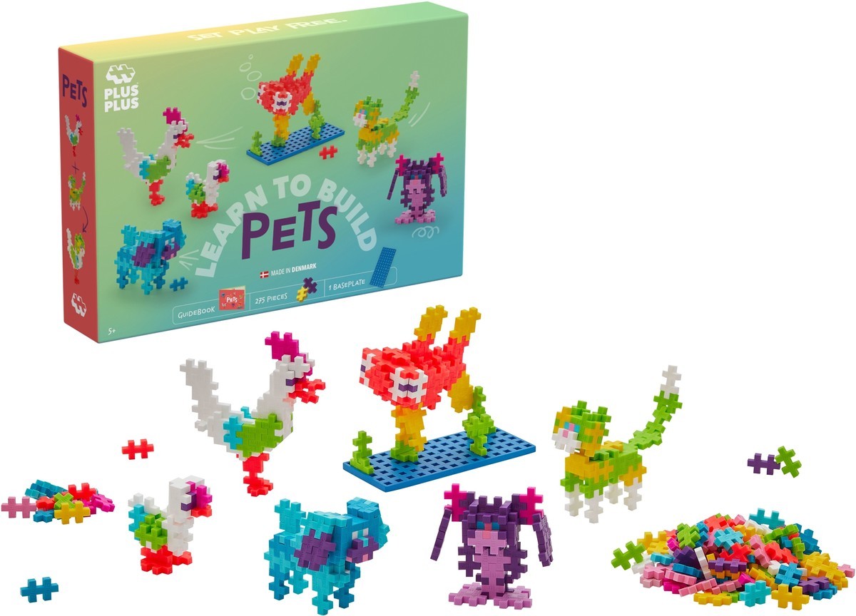 Plus-Plus - Learn to Build dieren (275 stuks)