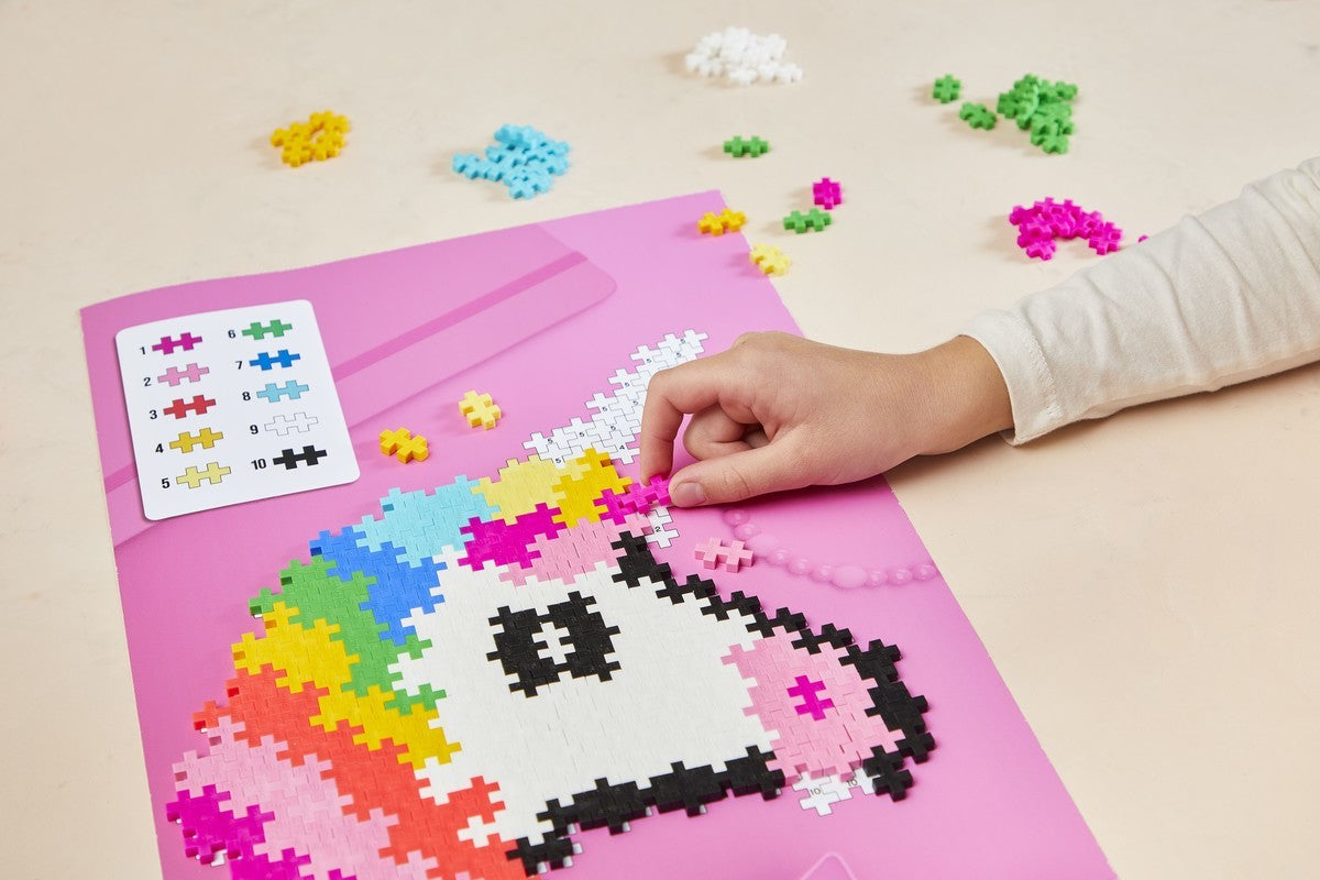 Plus-Plus Puzzle By Number - Eenhoorn