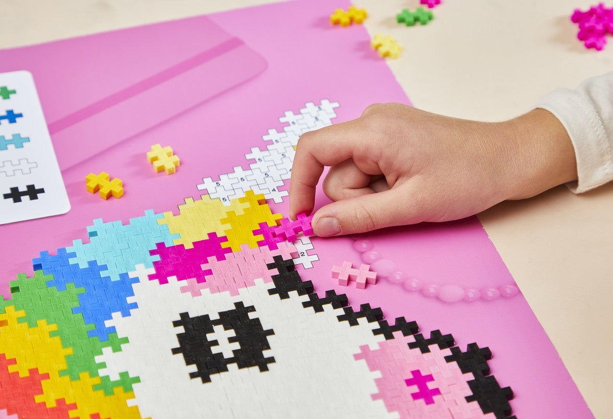 Plus-Plus Puzzle By Number - Eenhoorn