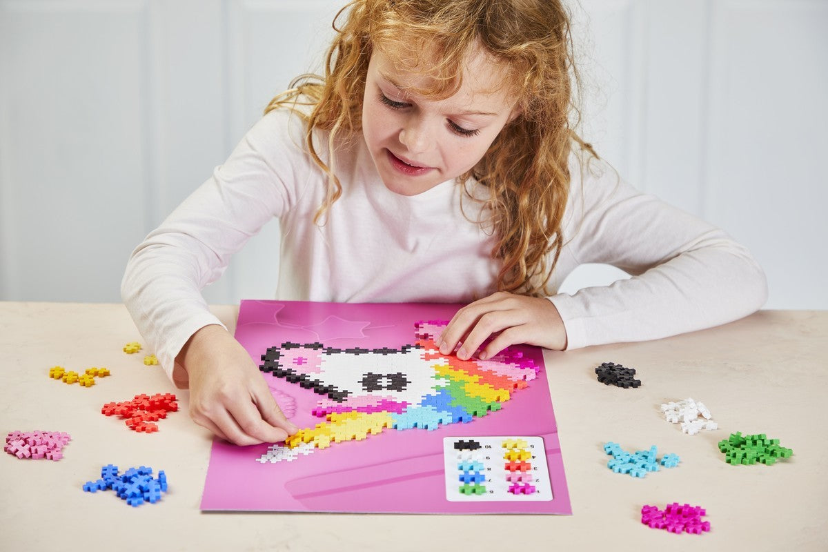 Plus-Plus Puzzle By Number - Eenhoorn