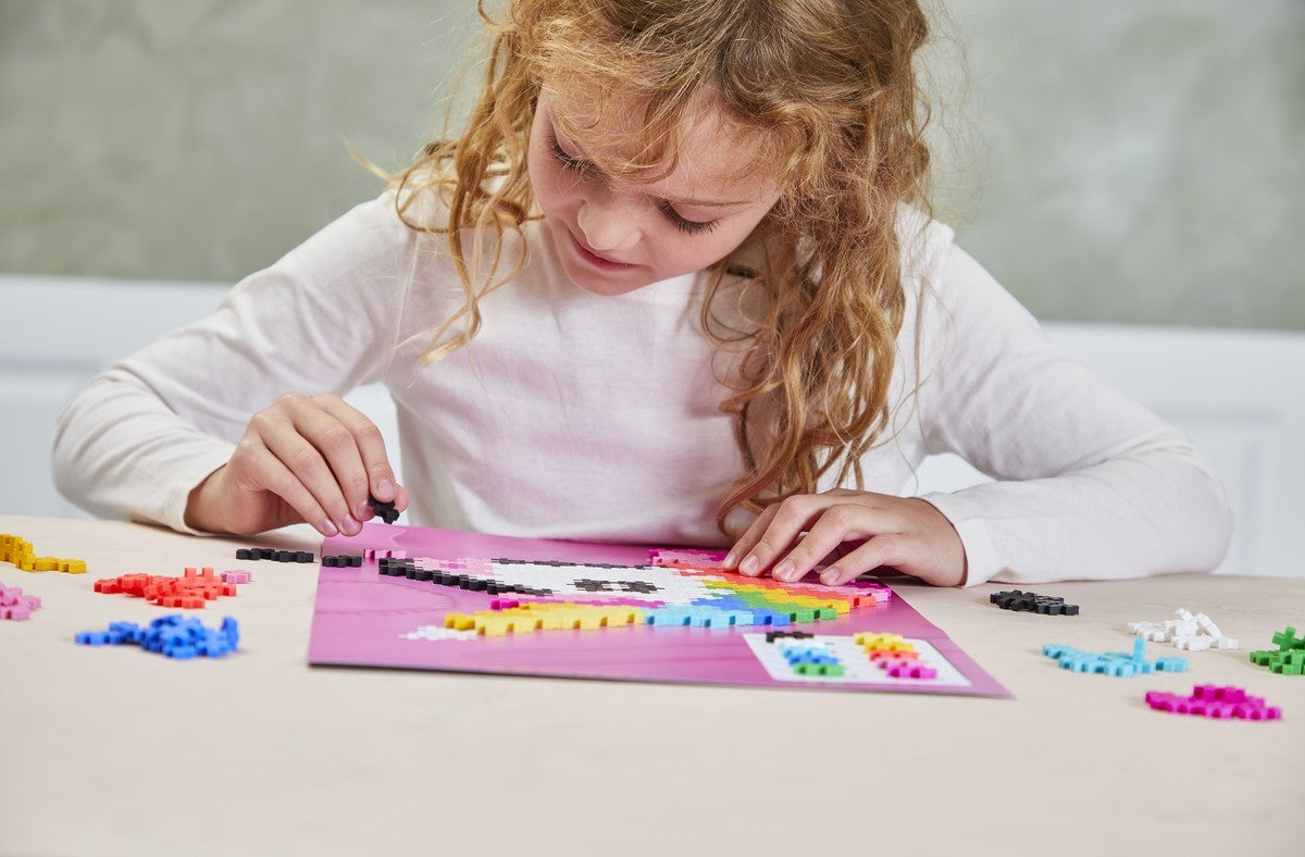 Plus-Plus Puzzle By Number - Eenhoorn