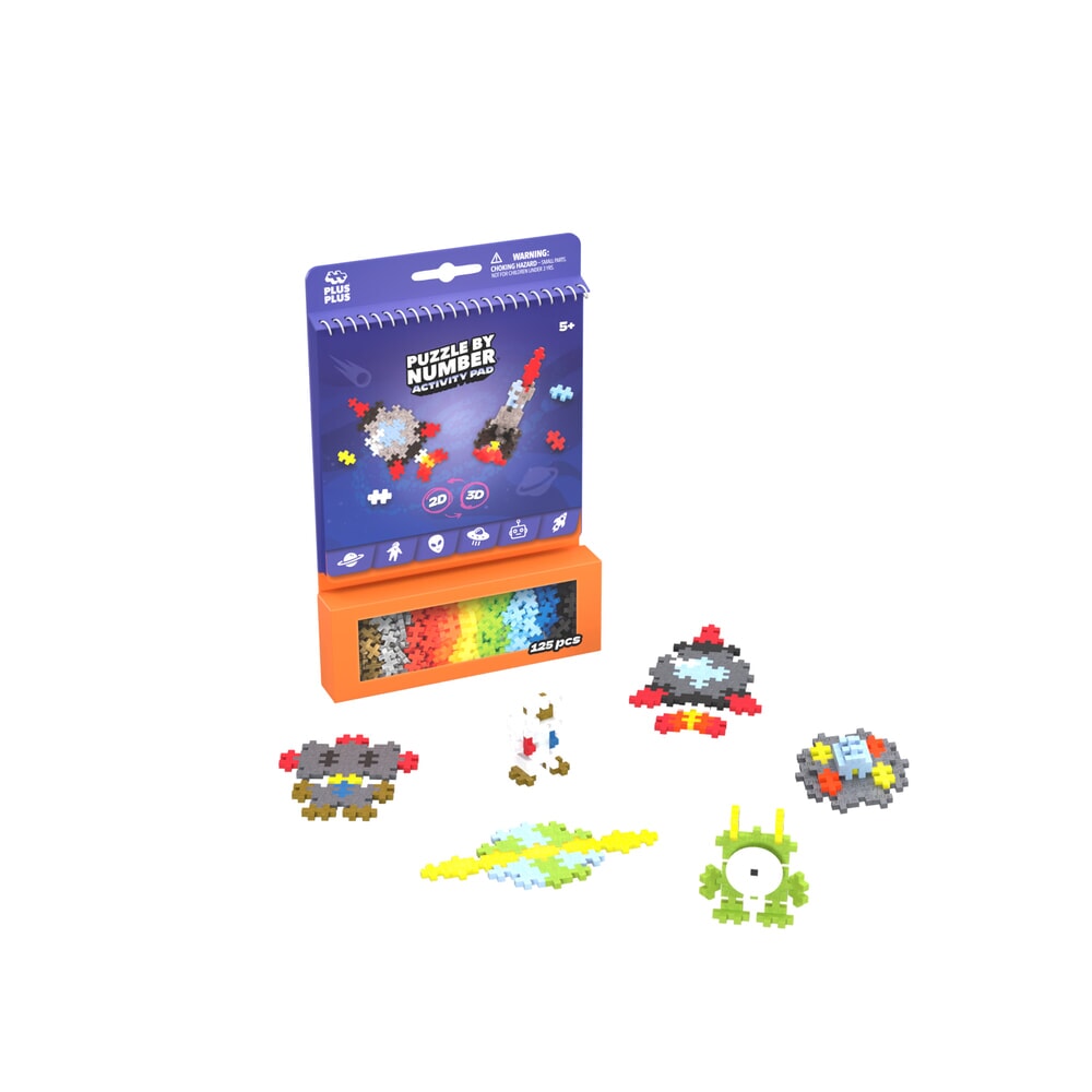 Plus-Plus - Activity Pad - Ruimte