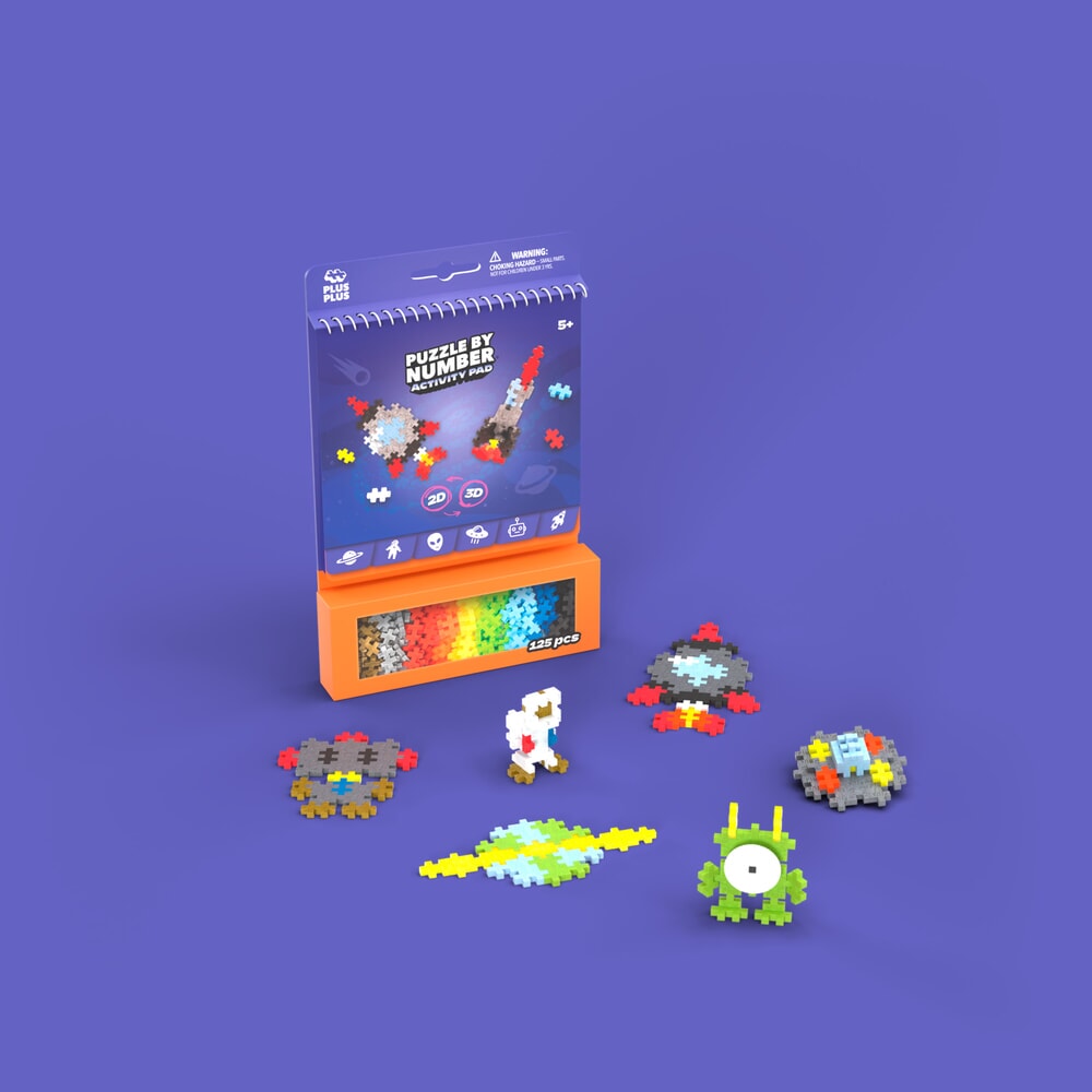 Plus-Plus - Activity Pad - Ruimte